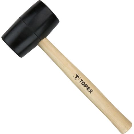 Gummihammer schwarz 340 g