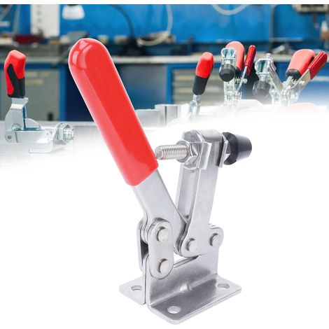 GH 203-F-SS Schnellspann-Horizontal-Kniehebelspanner, Handwerkzeug zum Schweißen (1/5)