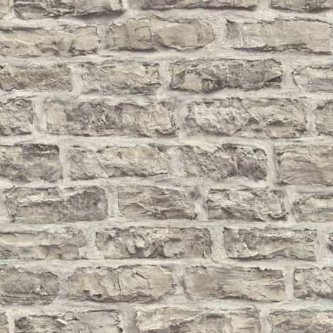 Rasch Vliestapete Factory VI Stein beige grau 10,05 x 0,53 m (1/3)