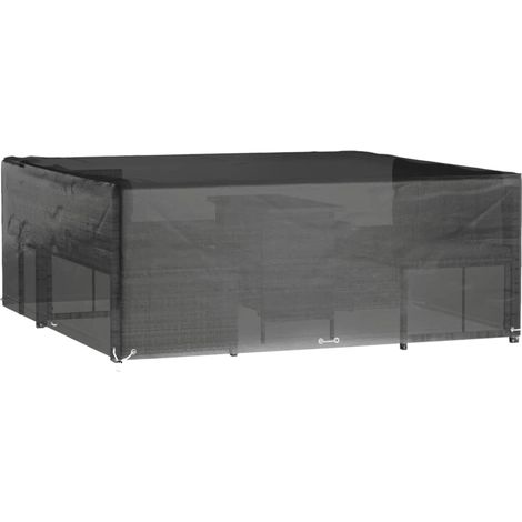 Maison Exclusive - Copertura Mobili da Giardino 16 Occhielli 250x250x90cm Quadrata