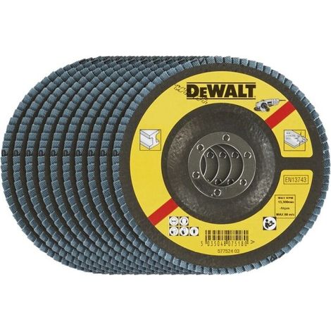 DEWALT - Disque à lamelles grain 120 Ø 115 mm (1/2)