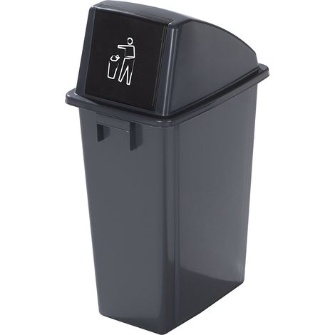 Probbax, Collecteur de tri robuste avec couvercle, capacité 60 (1/4)