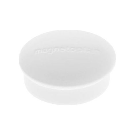 Magnet ® Discofix Mini 19 x 7 mm (D. x H) 19mm 0,1kg Ferrit weiß 10 St./Pack.