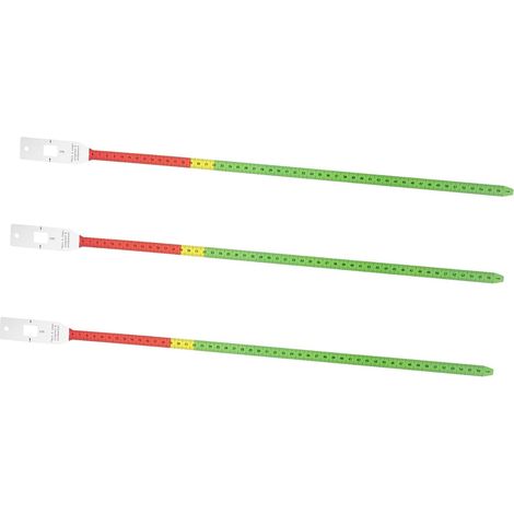 Mètre Ruban pour Garçon et Filles 3 Pièces en Polypropylène Flexible 56 Cm, Ruban de Tête et Bras Précis, Portable pour Mesures Santé Nourrissons et Confection Vêtements (1/5)