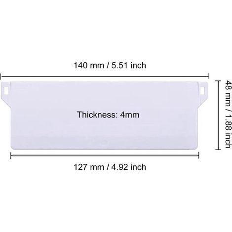 10 cordini per tende veneziane verticali, lunghi 127 mm, adatti per tende veneziane verticali.