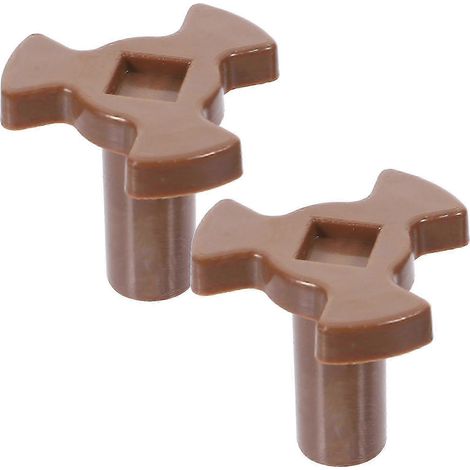 Support en Y de plateau tournant micro-ondes - connecteur plastique, 2 pièces (1/5)