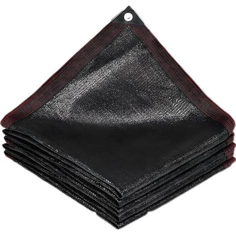 Filet d'ombrage extérieur, 2 x 3 m, protection UV 90 %, toile à œillets, bloque efficacement la lumière du soleil et les rayons UV, idéal pour pergola, jardin, serre, poulailler, etc. (1/4)