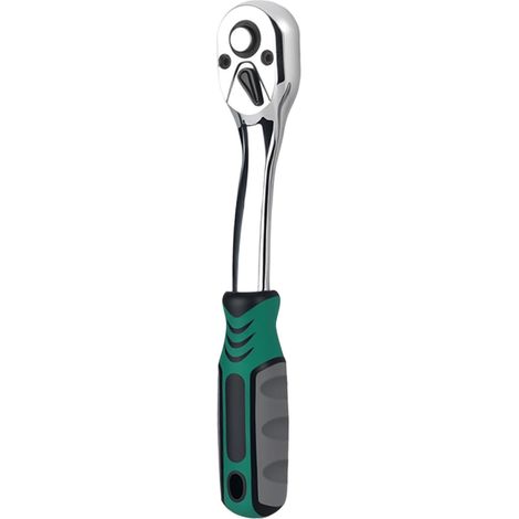 Clé à cliquet à cliquet polyvalente, à libération rapide, tête hexagonale à 72 dents, durable, construction en alliage d'acier, clé à mécanisme à cliquet longue durée (1/5)