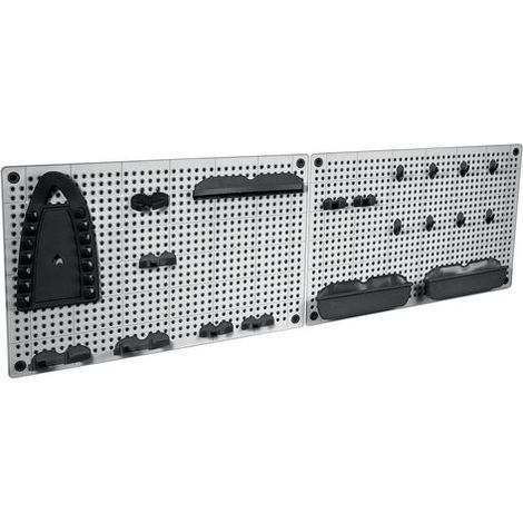 Organizzatore attrezzi kis tool organizer montaggio a parete regolabile (1/6)