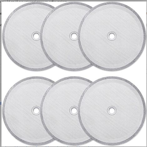 Filtre A Tamis - Rechange Pour Presse Francaise - Maille Fine Reutilisable - Compatible 1000 Ml - Lot De 6 (1/5)