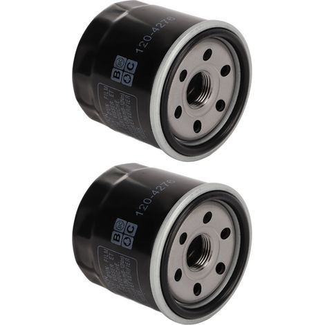 Lot de 2 filtres à huile moteur 136‑7848, étanchéité parfaite pour moteurs Toro monocylindres bicylindres en V (1/5)