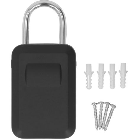 Coffre à clés 5 entrées, boîtier à combinaison 4 chiffres, étanche et réinitialisable, pour rangement sécurisé des clés (1/5)