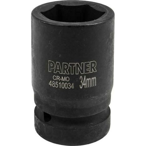 Adaptador de impacto 1" 34mm (hexagonal de 6 caras)