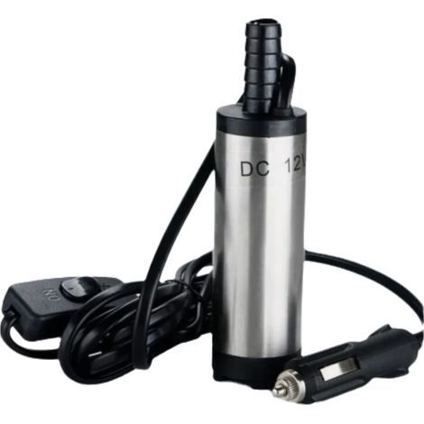 Mini-12V-Pumpe (38 mm, 30 l/min), Wasserpumpe, automatische Dieselöl-Förderpumpe (1/5)