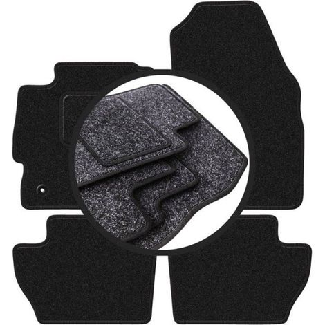 Tapis De Voiture - Polypropylène - Pour Ford Ka+ Hayon (2014-2023) - Anticouleur - Jeu Complet 4 Pièces (1/5)
