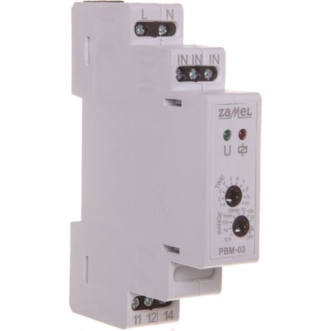 Relé biestable con temporizador 230V CA PBM-03 EXT10000065