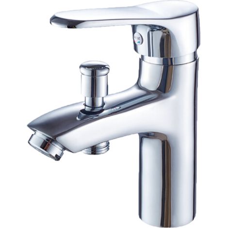 Robinet de douche robinet monotrou à double usage chaud et froid Alliage (1/4)