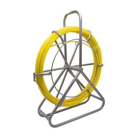 DEXLAN AIGUILLE DE TIRAGE FIBRE DE VERRE 6 MM - LONG. 60M