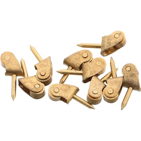 Set mit 10 dekorativen Mini-Metallrollen für Puppenhäuser und Miniaturmöbelzubehör
