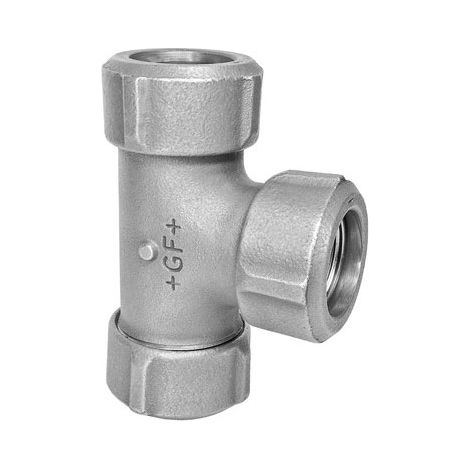 Pièce en T Primofit 1/2" noire