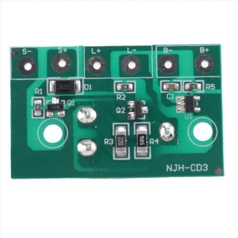 Carte de contrôle pour lampe solaire de jardin avec batterie au lithium 3,7 V (1/5)