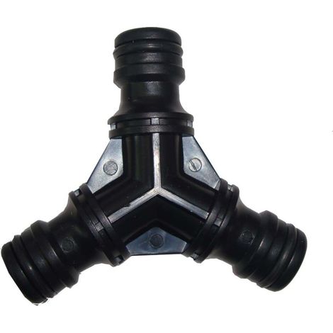 TrendLine Y-Kupplung 3 x 12,7 mm (1/2) Kunststoff Wasserschlauch Stecksystem (1/3)