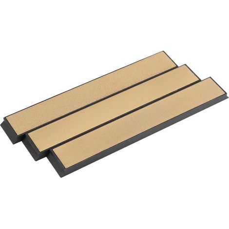3 Pièces Pierres à Aiguiser Les Couteaux, 240, 600, 1000 Pierre à Aiguiser avec Base Aiguiseur De Couteaux De Cuisine Outils De Meulage De Polissage (1/5)