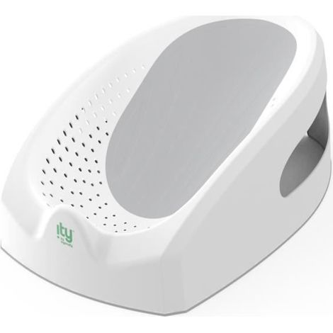 INGENUITY Baby-Badewanne mit rutschfester Liegefläche, perforierte Liege zum Abfließen des Wassers, einfache Reinigung 0-6 Monate