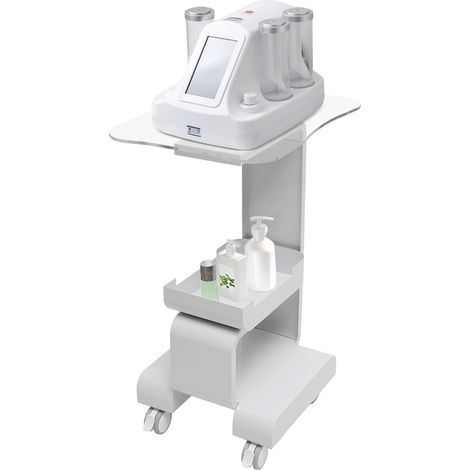 Belleza Carrito para cosméticos - Carrito portátil con ruedas - Carrito multifuncional para salón de belleza - Con compartimento de almacenamiento - Rueda con freno - Para instrumentos de belleza, san (1/5)