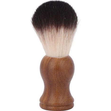 Brosse à raser professionnelle portable pour salon de coiffure à domicile avec manche en bois (1/5)
