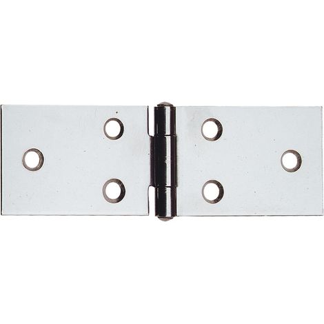 1BL CERNIERA IN ACCIAIO INOX ART.122IN mm. 80 x 31 - pz. 2
