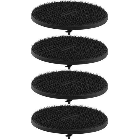 4PCS Clips de Fixation pour Tapis de Voiture en Plastique Noir, Boucle de Fixation pour Moquette de Voiture à Pointe Spirale 9171368-106480-11 Compatible avec BMW MINI (1/4)