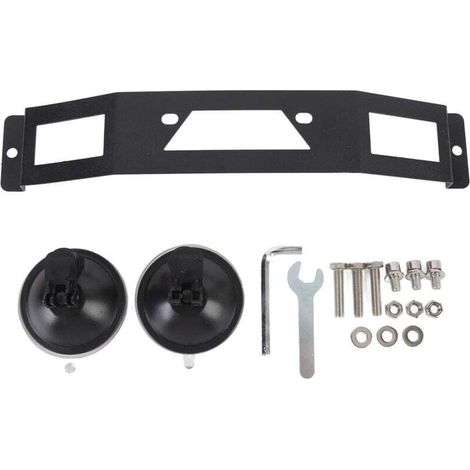Support de toit ouvrant à toit ouvrant Multifonctionnel Kit de montage de voitures en fer noir multifonctionnel pour les VUS Bernes RVS SUVS (1/4)