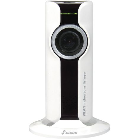 51091 – Caméra de surveillance Wi-Fi intérieure 1280 x 720 pixels – Vision panoramique 180° – Notifications PUSH – Installation rapide – Stabo - X991481 (1/5)