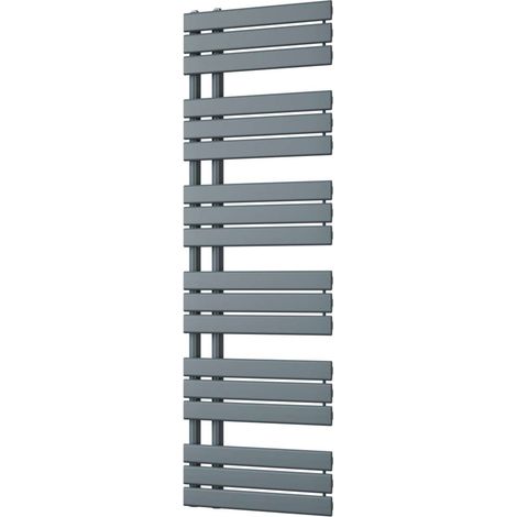 Tristan - Anthracite Towel Radiator - H1564mm x W500mm (1/3)