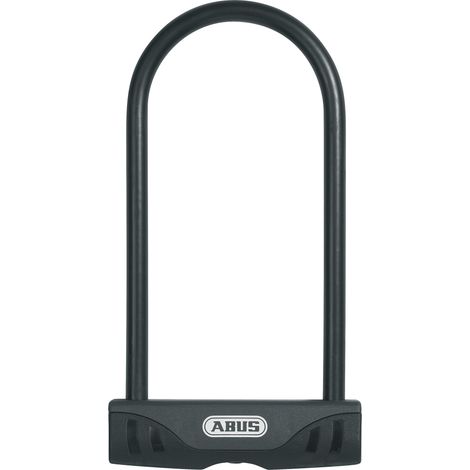 Abus – Antivol en U 230mm – Anse ronde en acier cémenté Ø12mm – Double verrouillage – 2 clés fournies – Sécurise vos biens