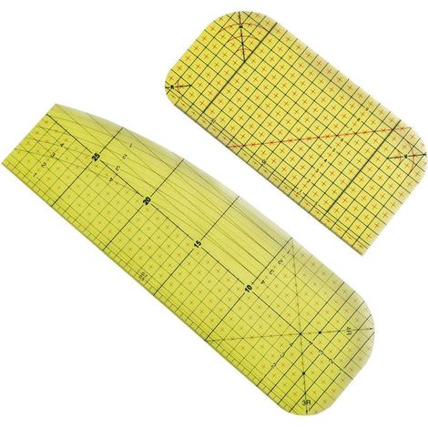 20 X 10 cm, 30 x 10 cm, Règle de Repassage à Chaud,  Règle de Patch, Règle de Tissu de Repassage, Règle de Couture en Résine, Règle de Repassage, Ironing Ruler, Utilisée pour Une Mesure Précise, Outil (1/5)