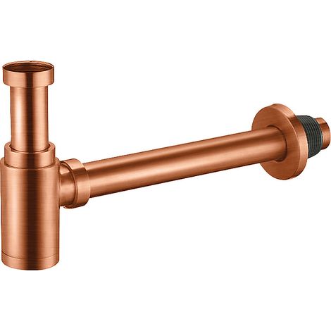Aloni Messing/Edelstahl Kupfer gebürstet Siphon 1 1/4" Aloni Messing/Edelstahl Kupfer gebürstet Siphon 1 1/4" (1/2)