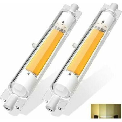 2er-Pack R7S LED 118 mm, dimmbar, 20 W, neutralweiß (4500 K), flimmerfrei, lineare R7S 118-mm-LED-Lampe als Ersatz für Halogenlampen (1/5)