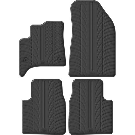 Set tappeti su misura in gomma - compatibile per  Opel Frontera (09/24) Mhev -  Citroen C3 Aircross (08/24) Mhev (1/5)