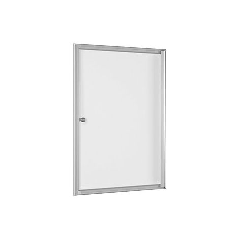 Vitrina BASIC para 4 x DIN A4 blanco puro (1/4)