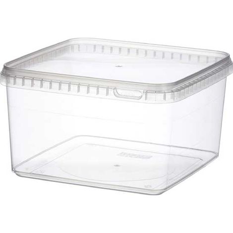Lot de 72 - Combi Box Carré TPS192-3000 - 3000 ml - Matériel CHR Pro