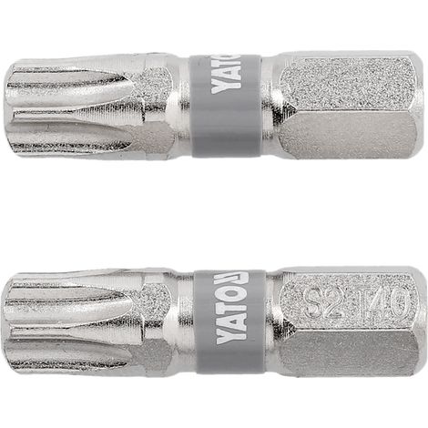 TORX-Bits T40, 25 mm, 2-teilig, S2-Stahl