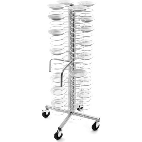 Echelle Porte-Assiettes Sur Roues, Capacité 96 Assiettes Ø 240-310 mm - Mastro
