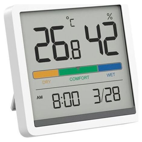 Petit thermomètre d'intérieur, pièces détachées pour réfrigérateur, hygromètre de haute précision, moniteur de température et d'humidité, hygromètre numérique d'intérieur pour un confort accru (1/5)