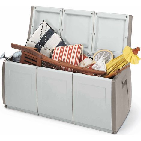 CASSAPANCA TERRY BOX 140X54XH57 CM GRIGIO TORT- TERRY- 1,0 pz