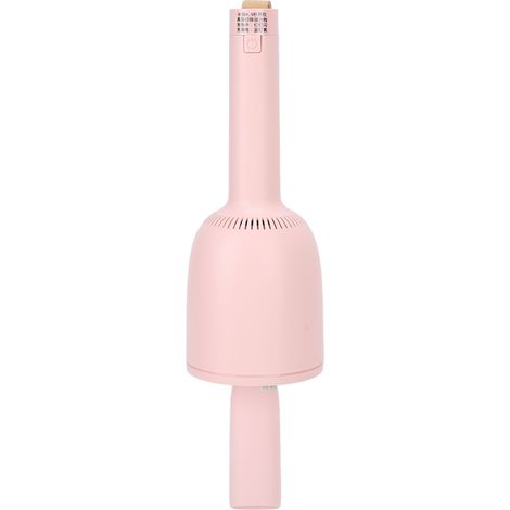 Mini aspirateur rotatif à 360°, mini aspirateur de bureau silencieux, grande puissance d'aspiration, chargement USB, aspirateur portatif pour ongles et canapé rose (1/5)
