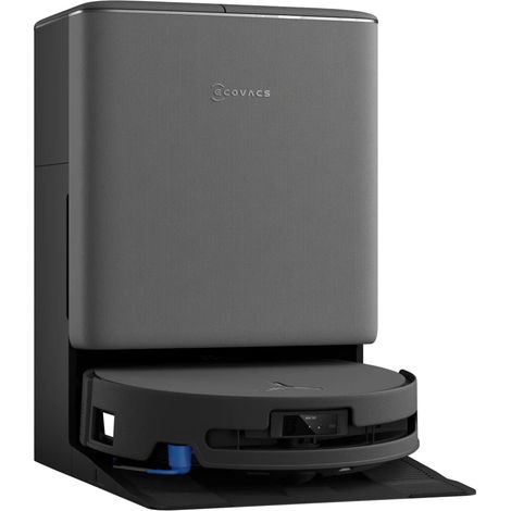 Ecovacs – Aspirateur robot 30000 Pa – Autonomie 350 min – Aspiration et lavage – Navigation intelligente – Détection d'obstacles
