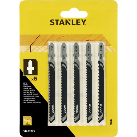 Juego de 5 hojas HCS  STANLEY STA27025-XJ