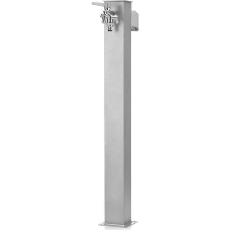 Fontana da Giardino con Doppio Rubinetto Belfer 42/QRR Alluminio (1/5)